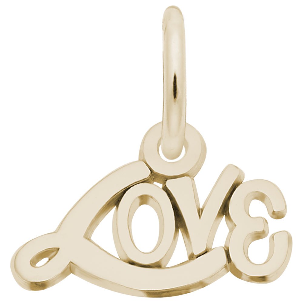 Love Charm Pendant - Elegant Charms for Bracelets & Necklaces - Perfect for Gifts, Jewelry Making & Personal Accessories