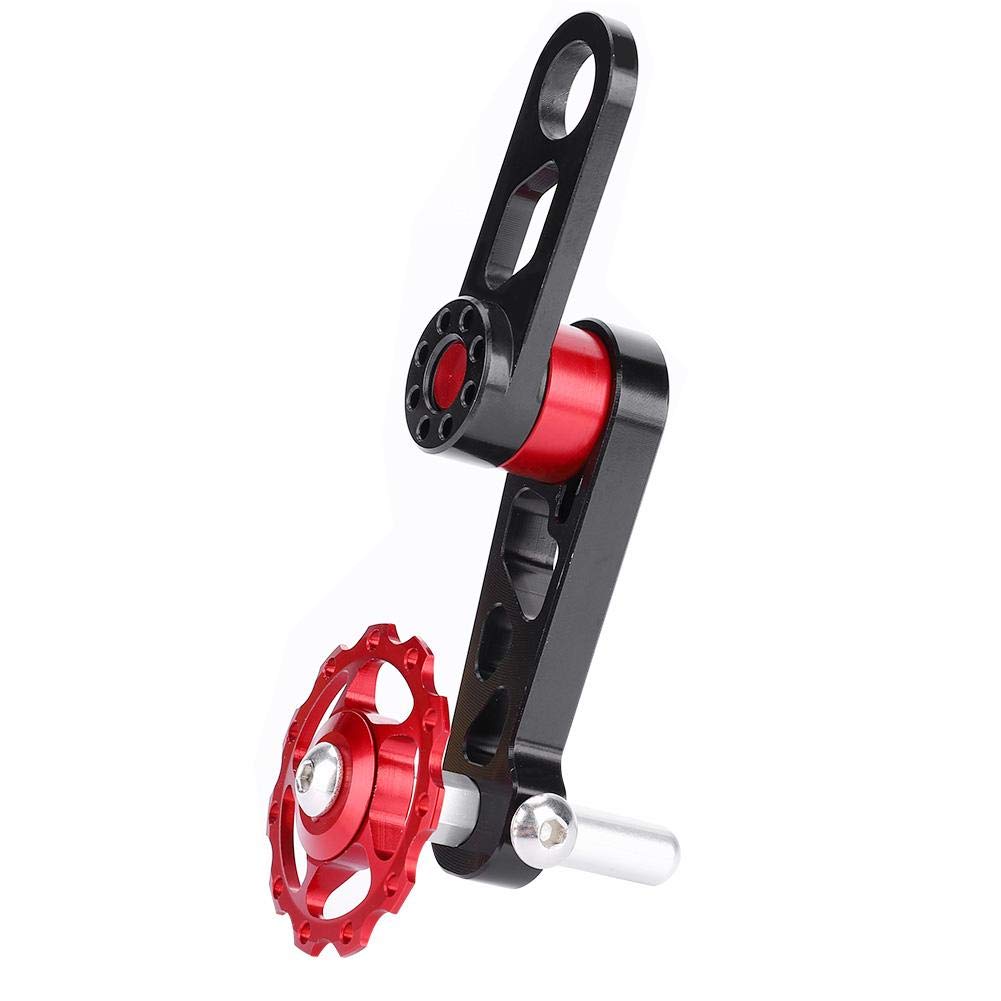 Premium Bike Crank Arm Set & Chain Tensioner - Single Speed Adjuster for Folding Bikes, Rear Derailleur Chain Stabilizer - Perfect for Urban Commuting, Road Cycling & Bike Maintenance