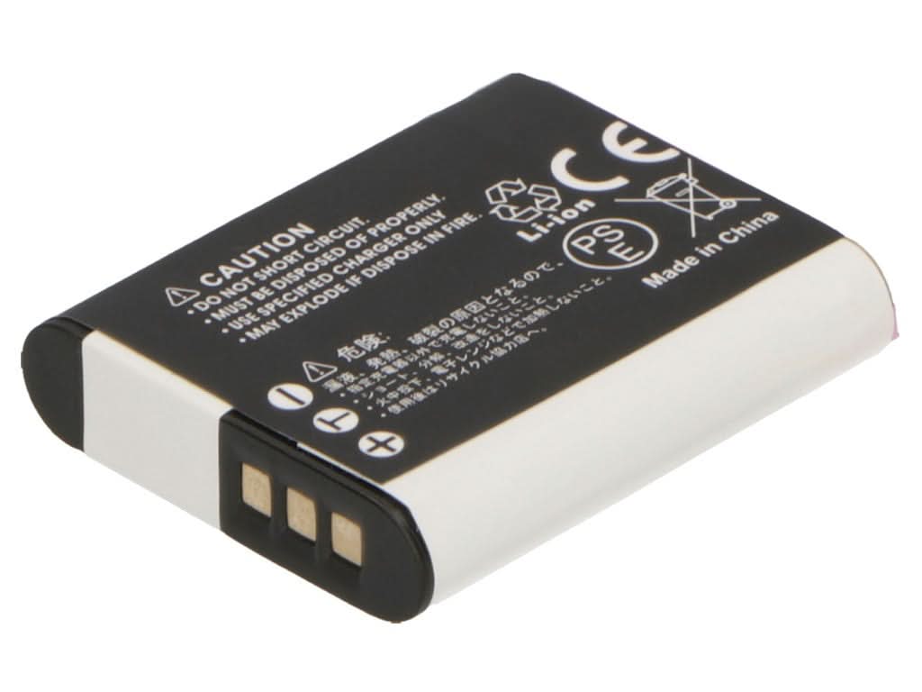 2 Pack 3.7V 1050mAh Replacement Digital Camera Battery - Compatible with Multiple Camera Models - Perfect for Travel, Photography & Backup Power