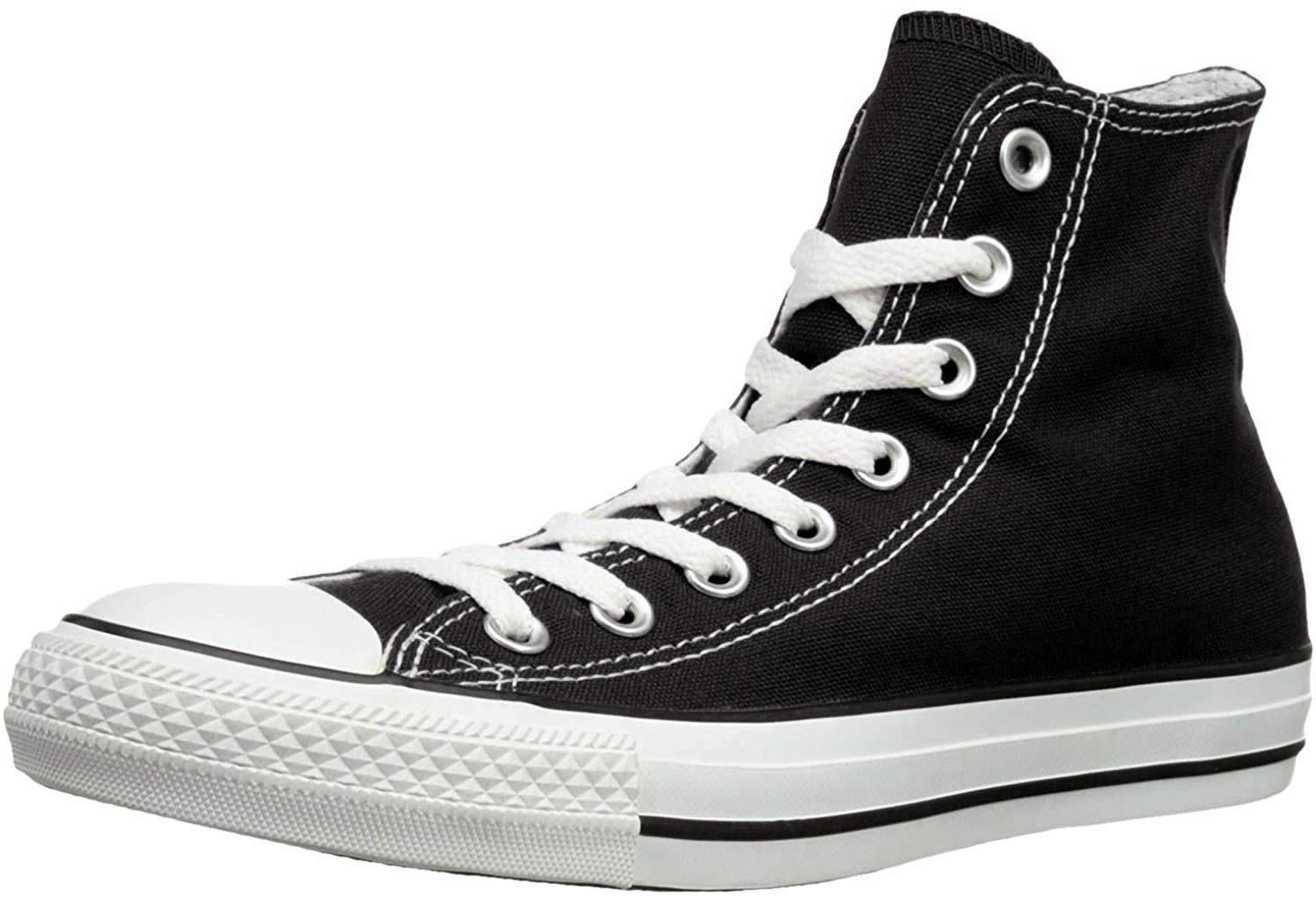 Converse Women's Chuck Taylor All Star High Top Sneakers - Black (Size 11 B(M) US - Classic Canvas Shoes for Casual Wear, Street Style & Everyday Fashion