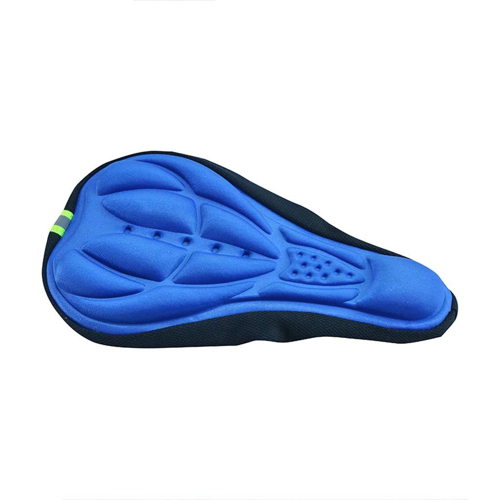 Premium Comfort Bike Seat Cushion - Soft Silicone Gel Saddle Cover for Cycling, Bicycle Accessories - Perfect for Long Rides, Commuting & Mountain Biking