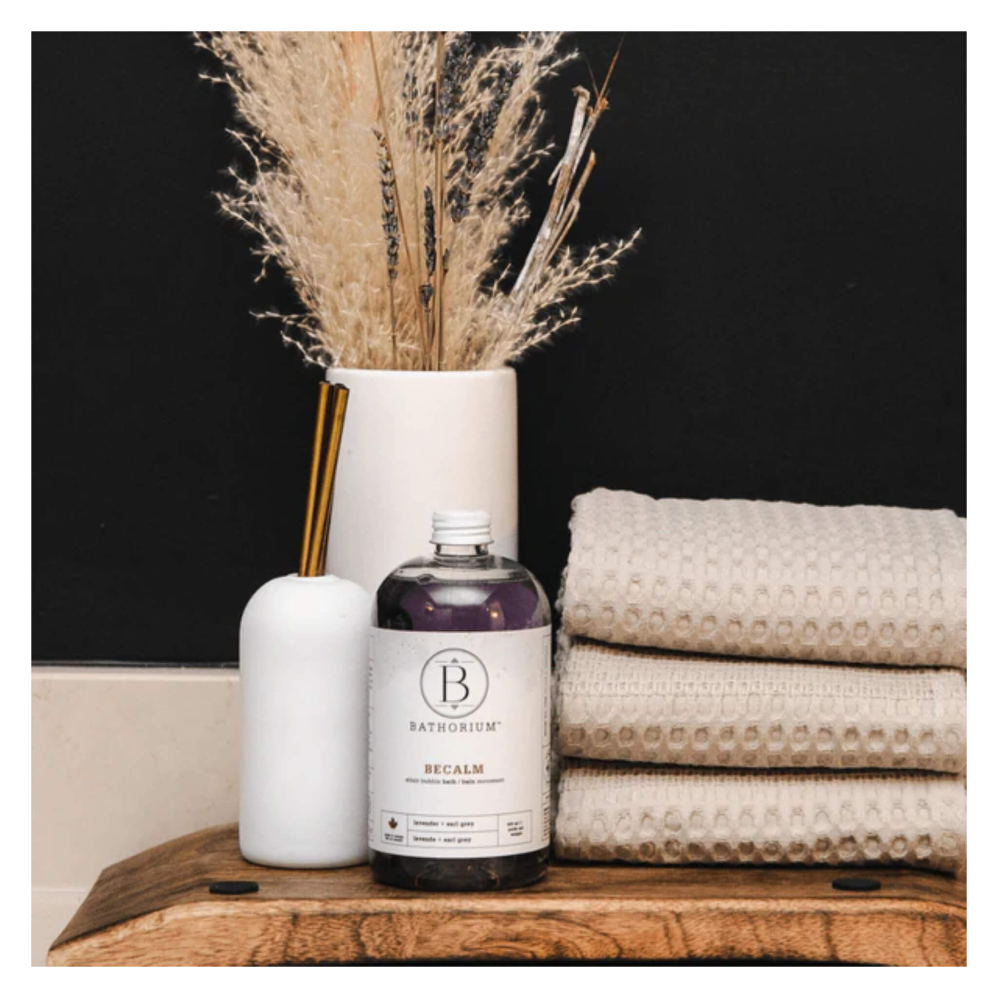 BeCalm Lavender & Earl Grey Bubble Bath Elixir - Relaxing Aromatherapy Soak for Stress Relief & Better Sleep