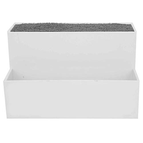 Professional Salon Scissors Holder & Hairdressing Tools Organizer - White Storage Box for Barber Shears, Hair Clips & Salon Accessories | Perfect for Salon Organization, Home Hairdressing & Professional Styling