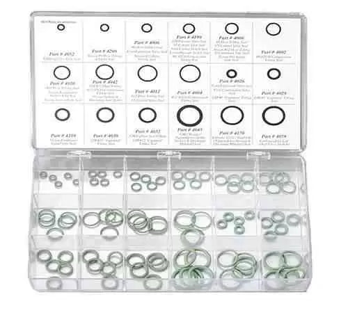 High-Quality O-Ring Assortment Kit (18 Most Popular Sizes) - 4278 - Perfect for Plumbing, Automotive, and Industrial Sealing Applications