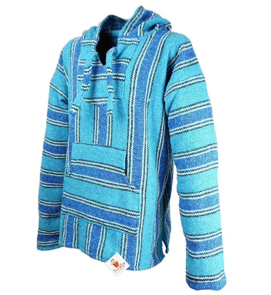 Funny Guy Mugs Premium Baja Hoodie Sweatshirt - Soft Fleece Pullover with Pockets - Perfect for Beach, Camping & Outdoor Adventures