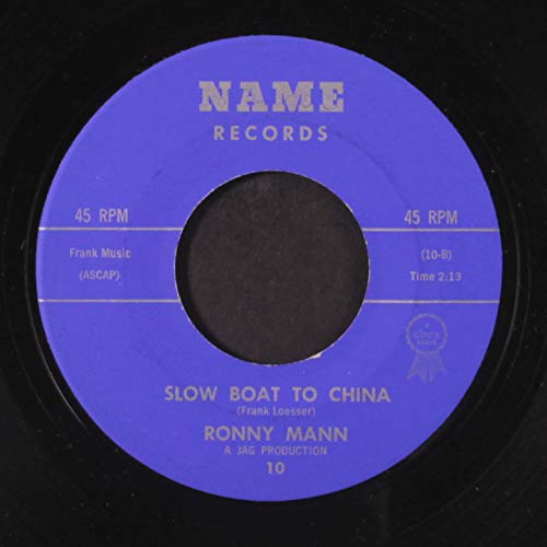 Oh Baby / Slow Boat to China - Vintage Vinyl Record for Music Collectors - Perfect for Retro Music Nights & Nostalgic Gift Giving