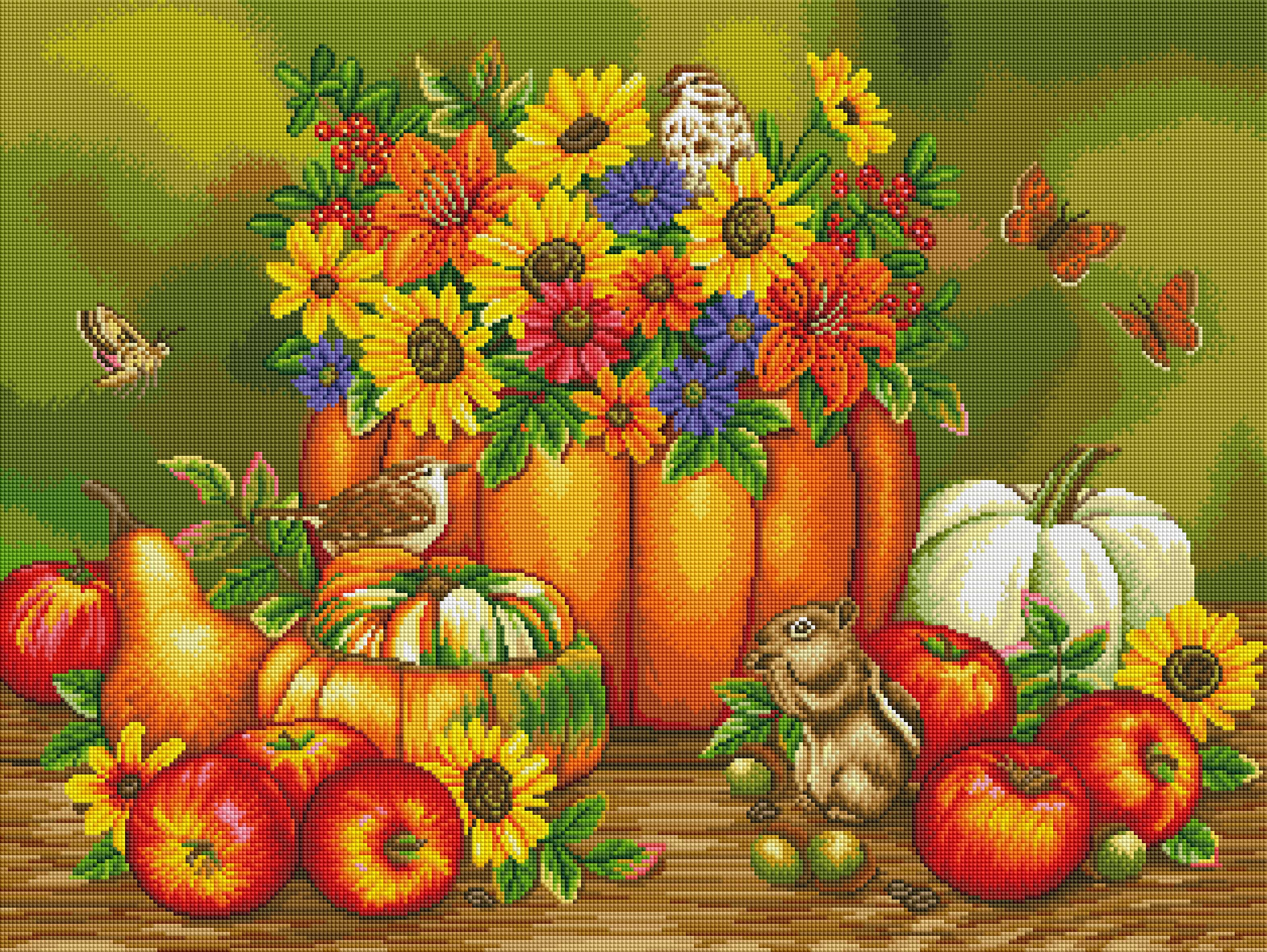 Beautiful Autumn Bouquet - Fresh Fall Flowers for Home Decor, Thanksgiving Centerpiece & Seasonal Gifts