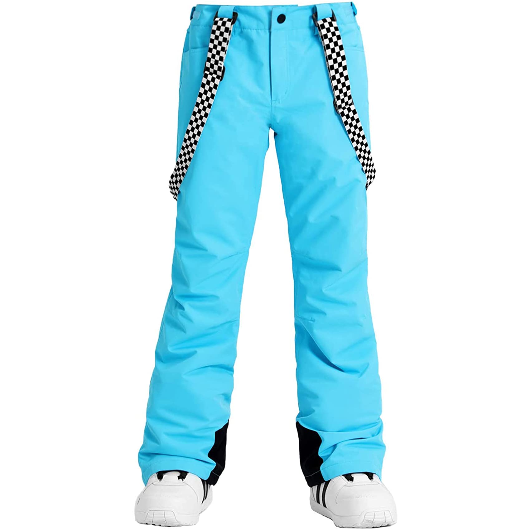 IMPHUT Women's Waterproof Ski Pants - Winter Snowboard Bib Overalls for Hiking & Snow Sports - Warm Insulated Snow Pants for Skiing, Snowboarding & Outdoor Activities