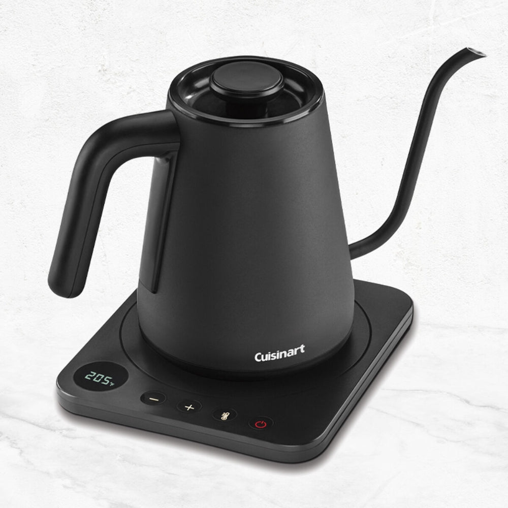 Cuisinart Digital Gooseneck Kettle - Precision Pour Electric Water Boiler for Coffee, Tea & Pour Over Brewing - Fast Heating with Temperature Control - Perfect for Home, Office & Specialty Coffee Shops