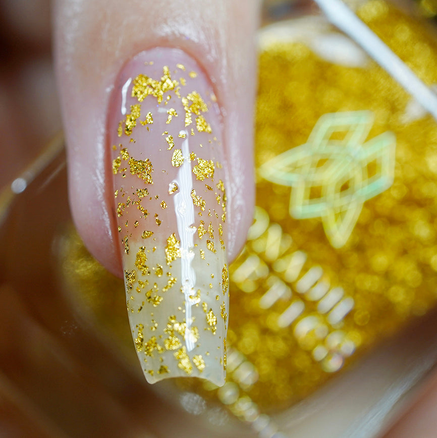 Golden Prairie Nail Polish - Long Lasting Vegan Nail Lacquer with High Gloss Finish - Perfect for Manicures, Pedicures & Nail Art