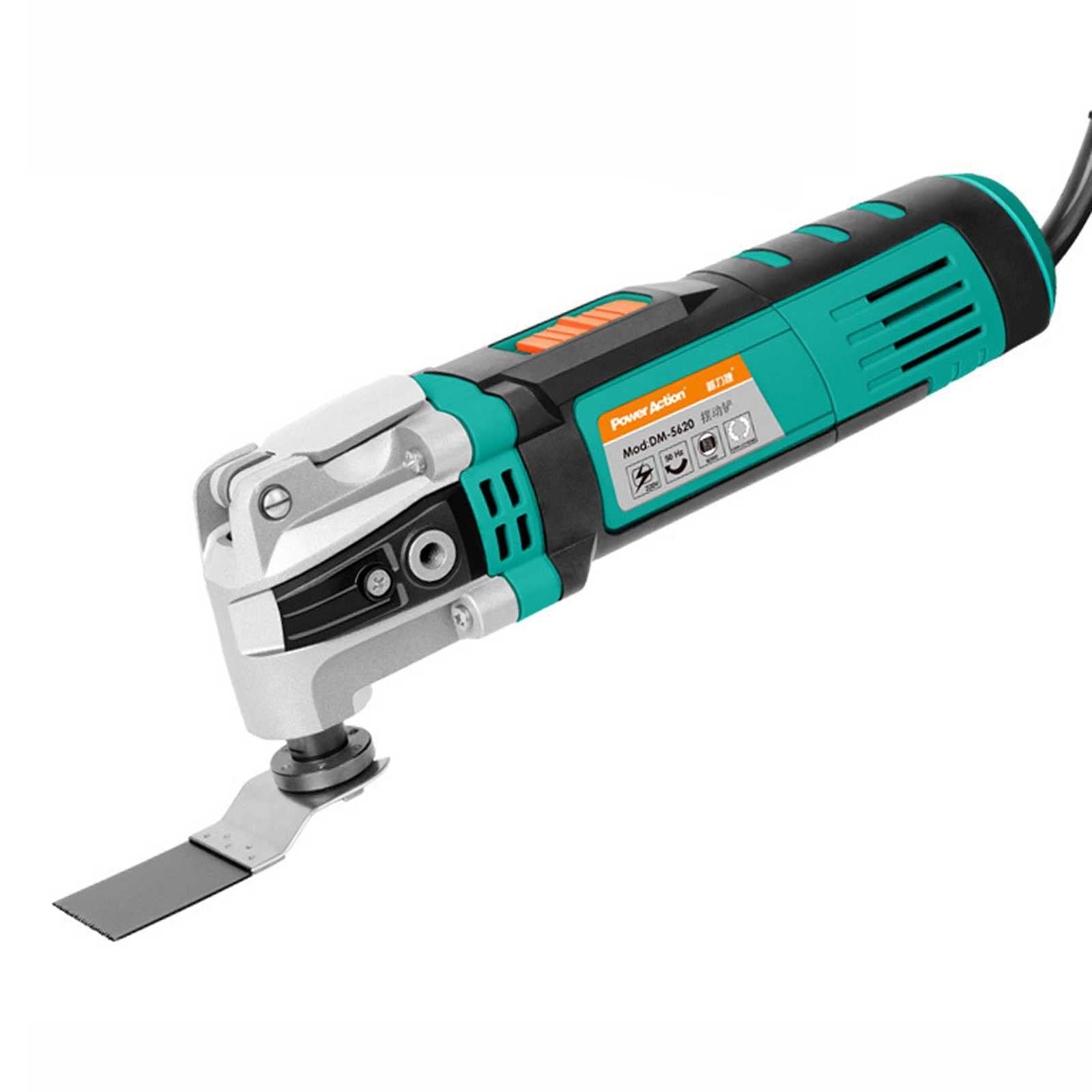 HYDL 300W Oscillating Multi-Tool with 6 Variable Speeds & 18-Piece Blade Set - Perfect for Woodworking, DIY Projects, and Home Renovations