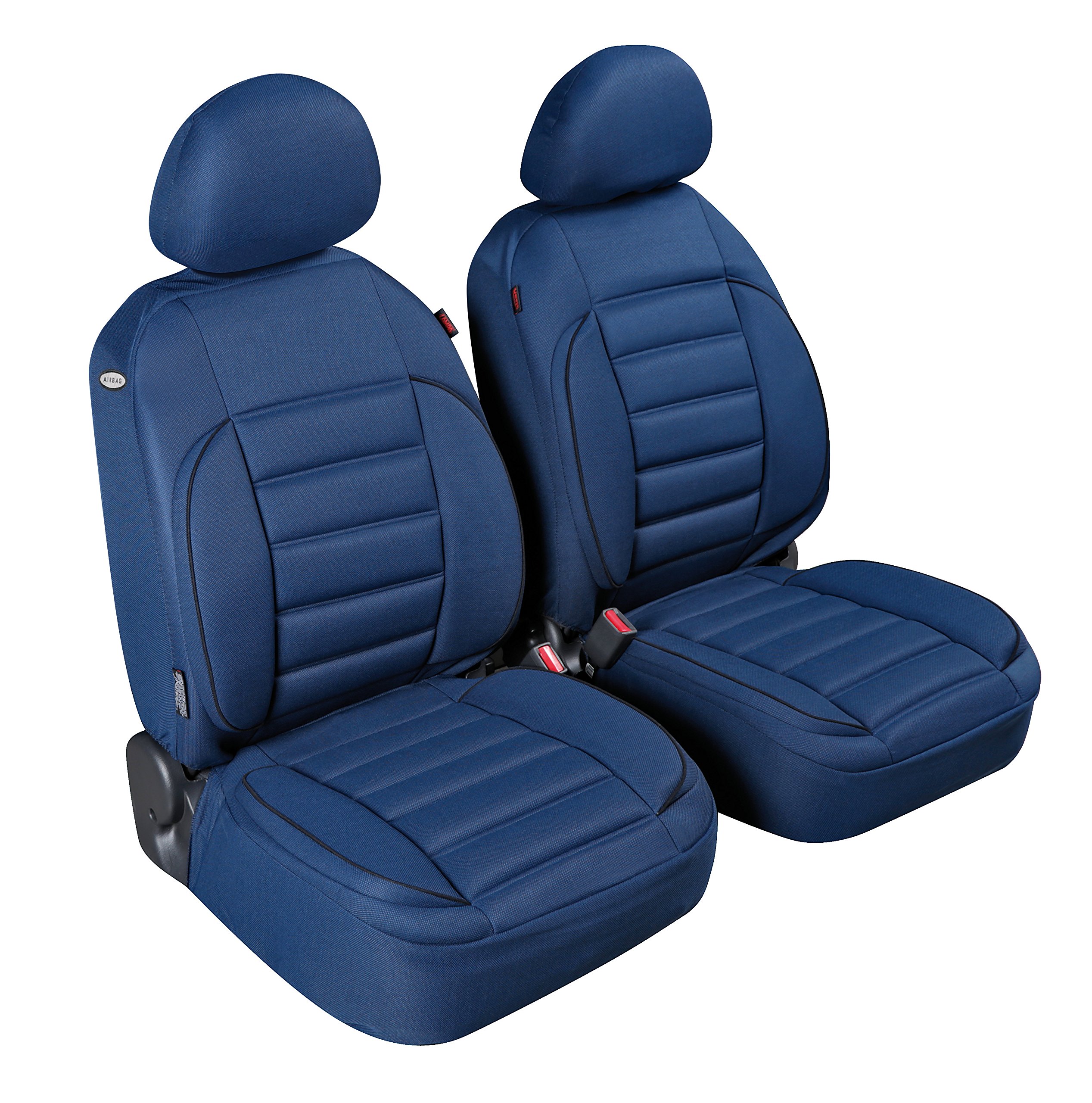 Premium Sport-Edition Front Car Seat Covers - Universal Fit for Cars, Trucks & SUVs - Durable Neoprene Protection for Driving, Commuting & Road Trips
