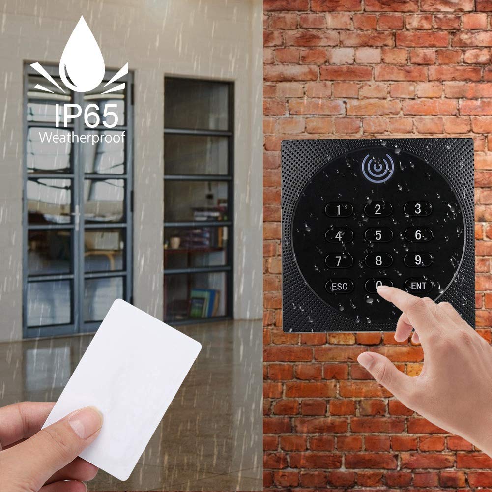 Waterproof WG26 Access Control Card Reader - High Sensitivity & Easy Operation for Parking & Security Systems | Ideal for Offices, Hotels & Gated Communities