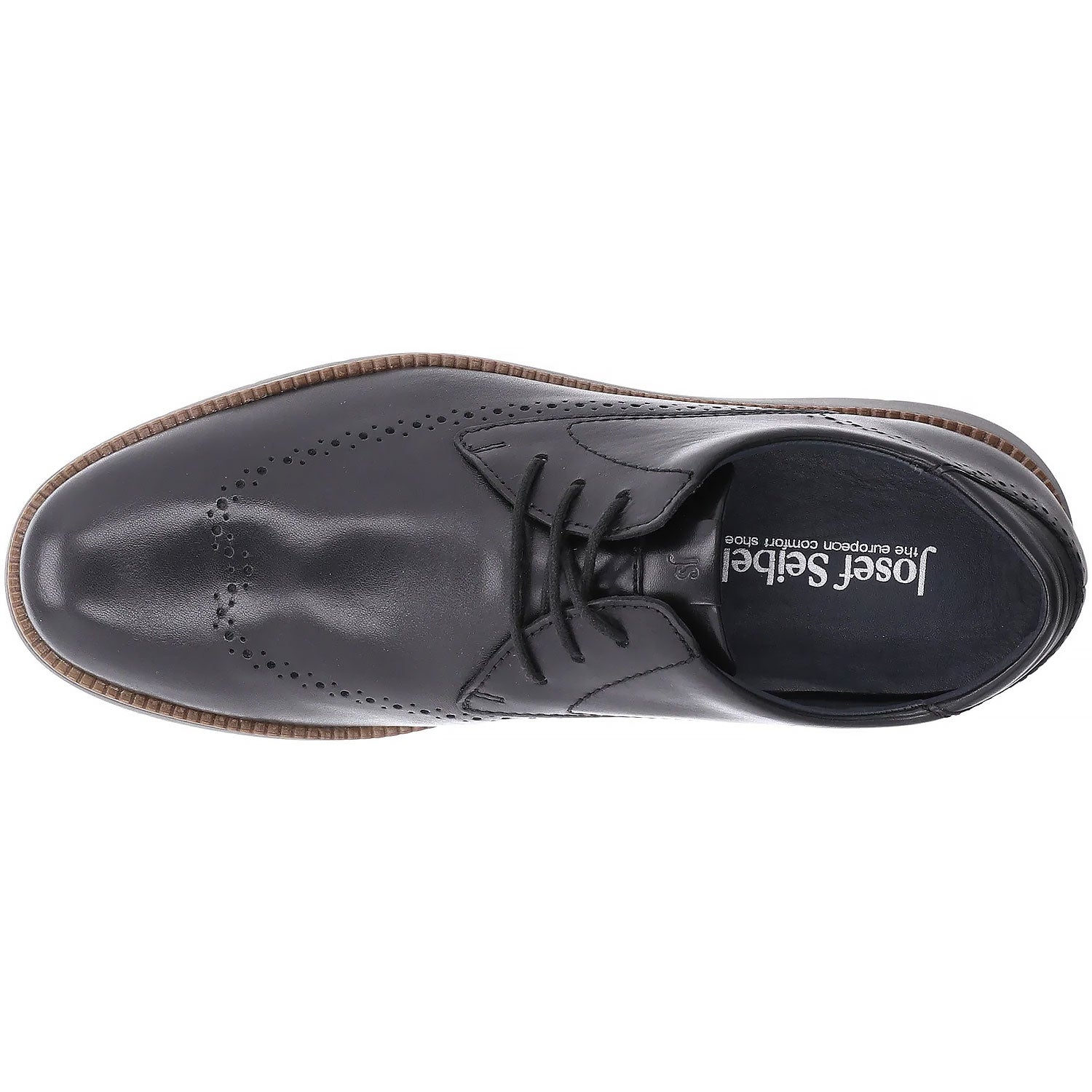 Josef Seibel Tyler 33 Men's Dress Shoes with Tie - Classic Formal & Business Attire for Office, Weddings & Special Occasions