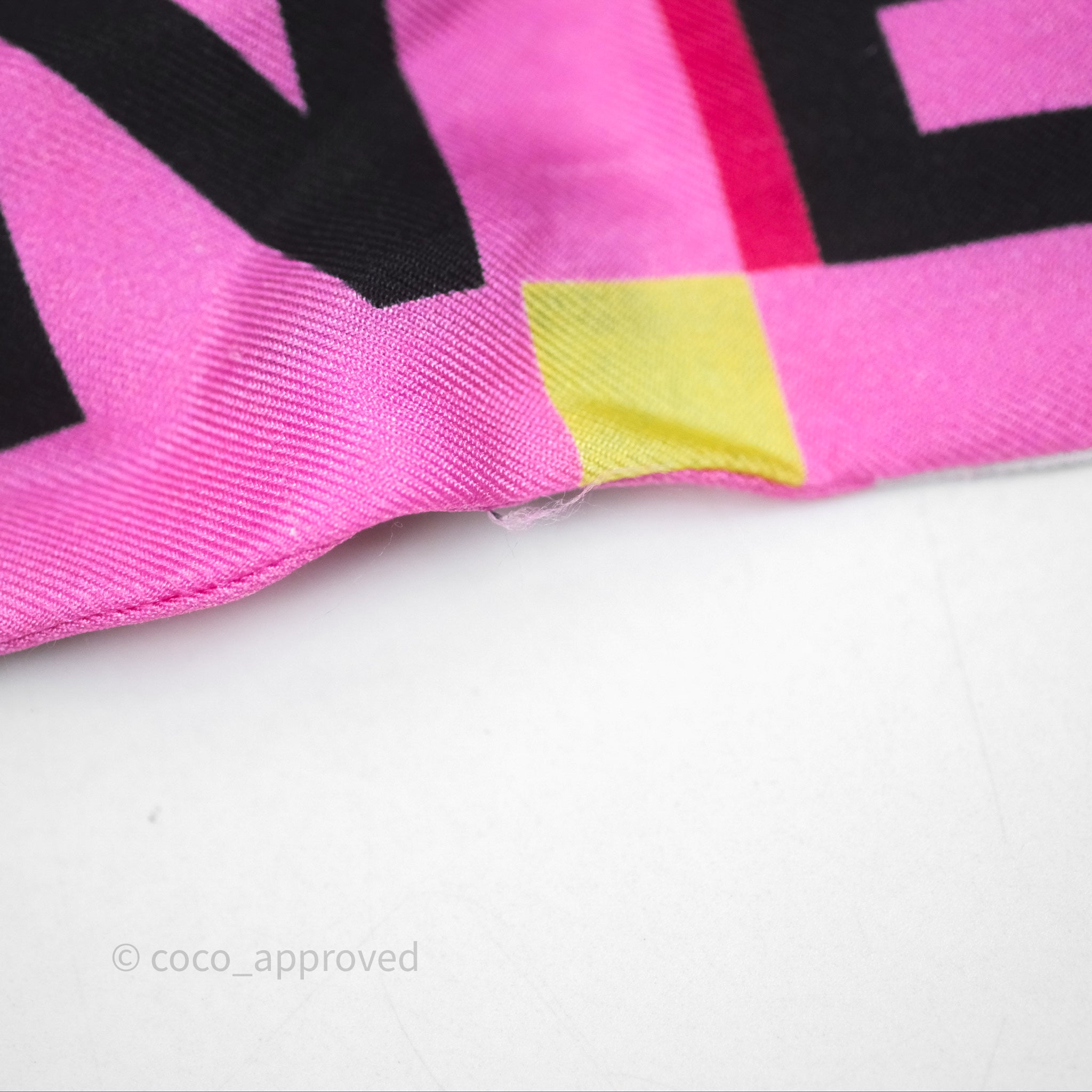 Chanel CC Silk Twilly Scarf in Pink - Luxury Fashion Accessory for Women, Perfect for Handbags, Hats & Gift Giving