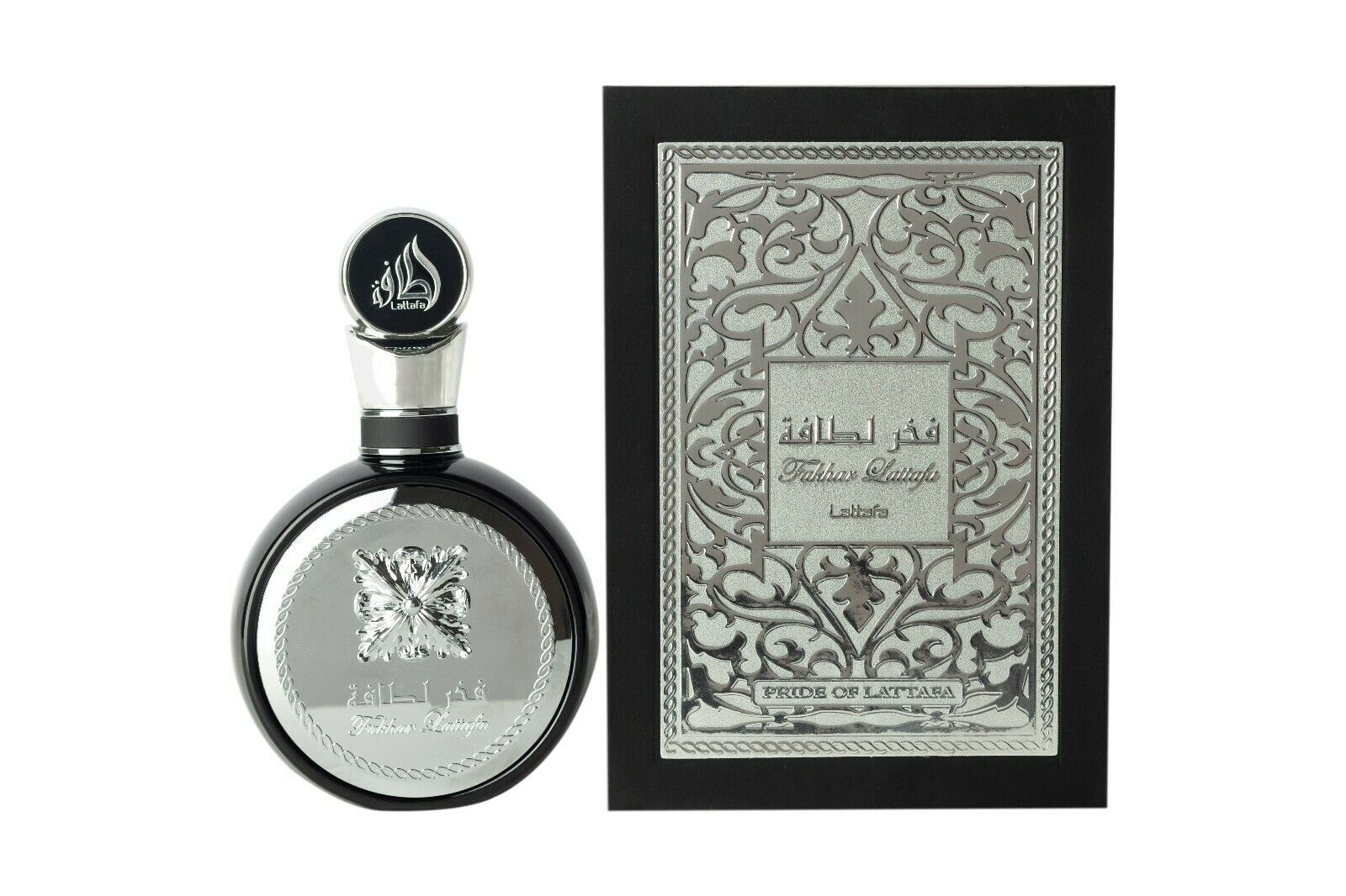 Fakhar Silver Pride of Lattafa Eau de Parfum 100ml - Premium Long-Lasting Fragrance for Men, Day & Night Wear, Special Occasions & Gifting