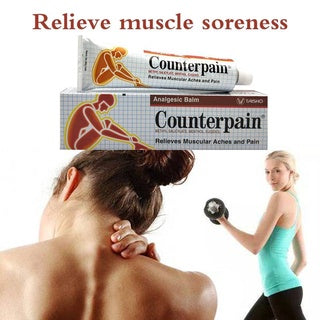 Counterpain Ointment & Cooling/Hot Gel - Fast-Acting Pain Relief Balm for Muscle Aches, Joint Pain & Back Discomfort | Perfect for Post-Workout Recovery, Arthritis Relief & Sports Massage