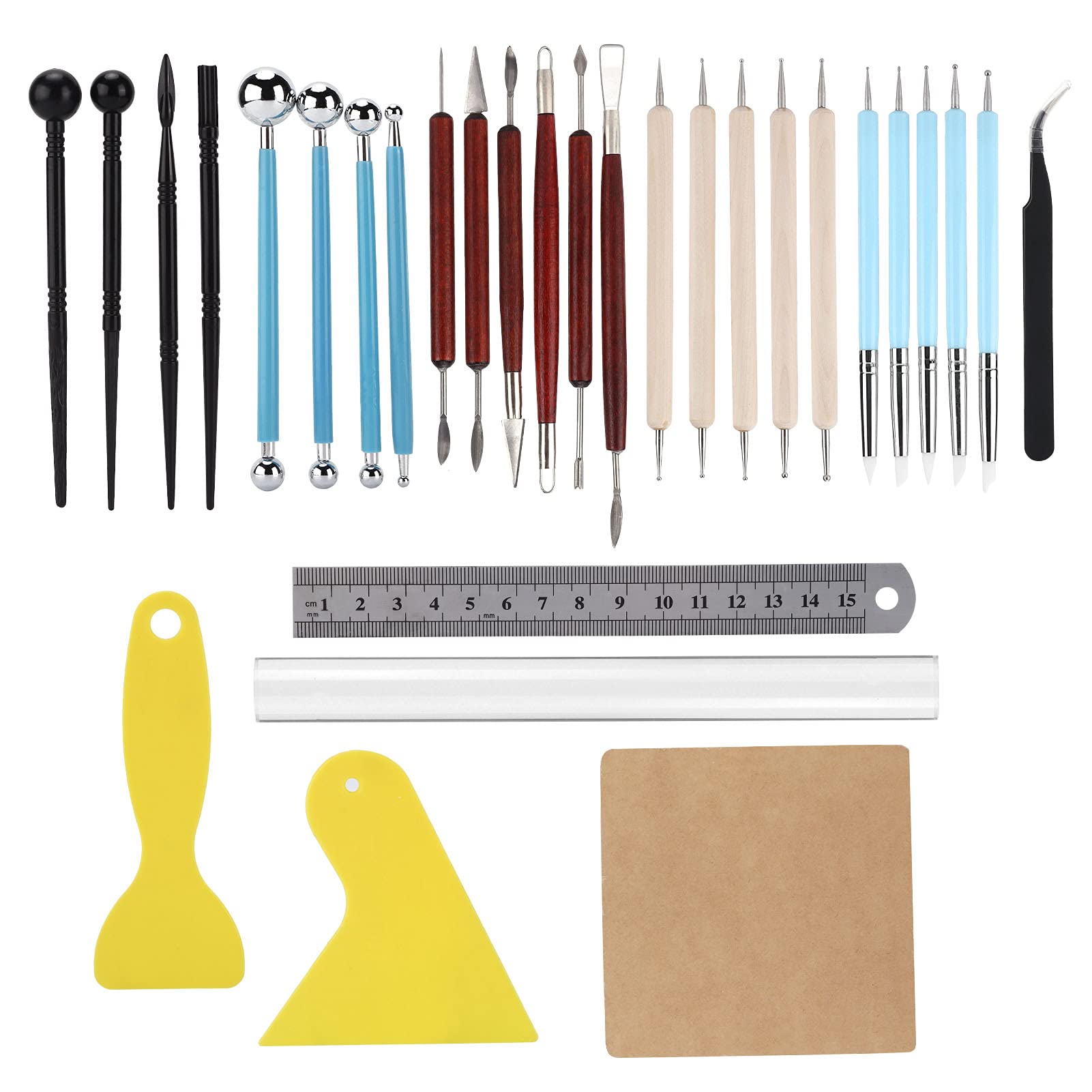 Stainless Steel Pottery Tools for Sculpting & Crafting - Perfect for DIY Art Projects