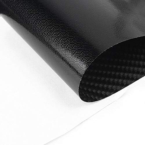 4 Pcs Carbon Fiber Car Door Entry Guards - 4D Sticker Panel Protector for Door Sill & Scuff Protection | Universal Fit for Most Vehicles | Perfect for Parking Lots, Garages & Daily Commuting