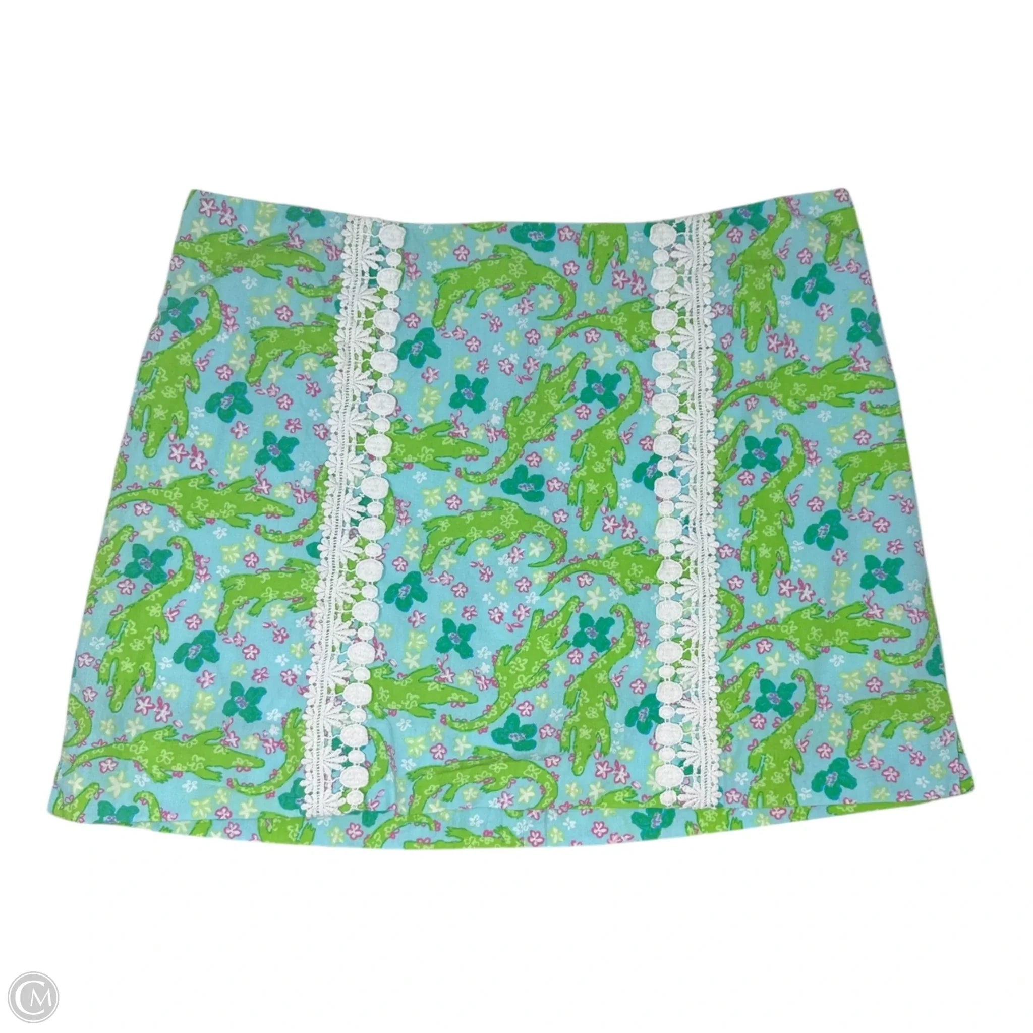 Lilly Pulitzer Adelaide Skort in Alligator Lagoon - Size 4 | Women's Fashion Skirt Shorts Hybrid | Perfect for Golf, Tennis & Summer Outings