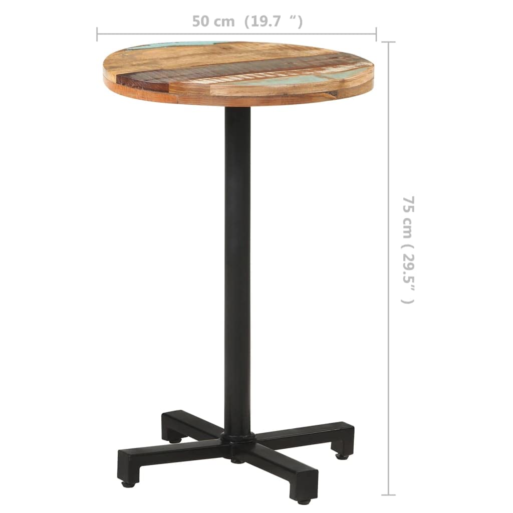CHARMMA Round Bistro Table - 19.7