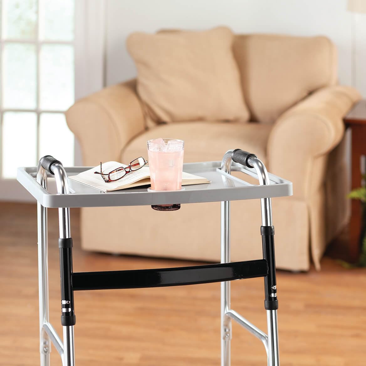 Dinner Tray for Walker - Mealtime Mobility Aid for Seniors