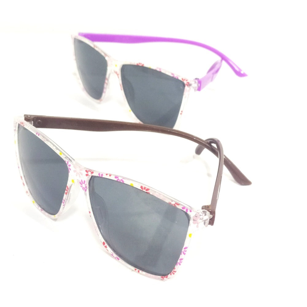 Stylish Printed Kids Sunglasses for Ages 4-8 - UV Protection & Comfortable Fit - Perfect for Outdoor Play, Beach Trips & Summer Adventures