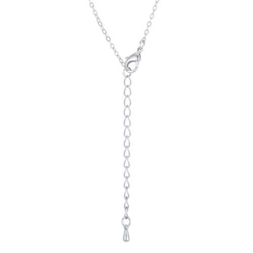 Elegant Floral Cut Champagne CZ Pendant Necklace for Women - Perfect for Weddings, Parties & Special Occasions
