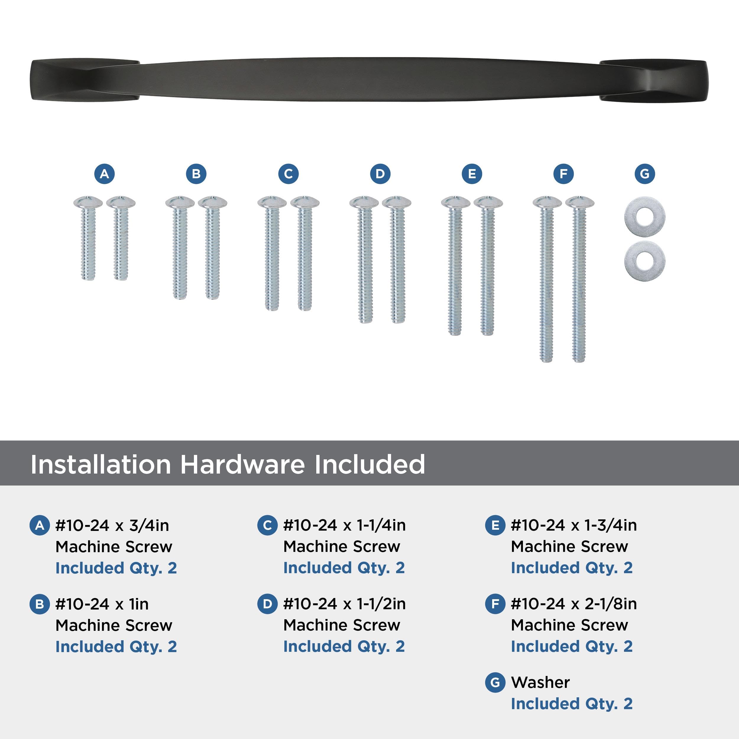 Amerock Black Bronze 12 Inch (305mm) Appliance Pull Drawer Handle - Highland Ridge Cabinet Hardware (1 Pack) - Perfect for Kitchen Cabinets, Dressers, and Furniture Upgrades