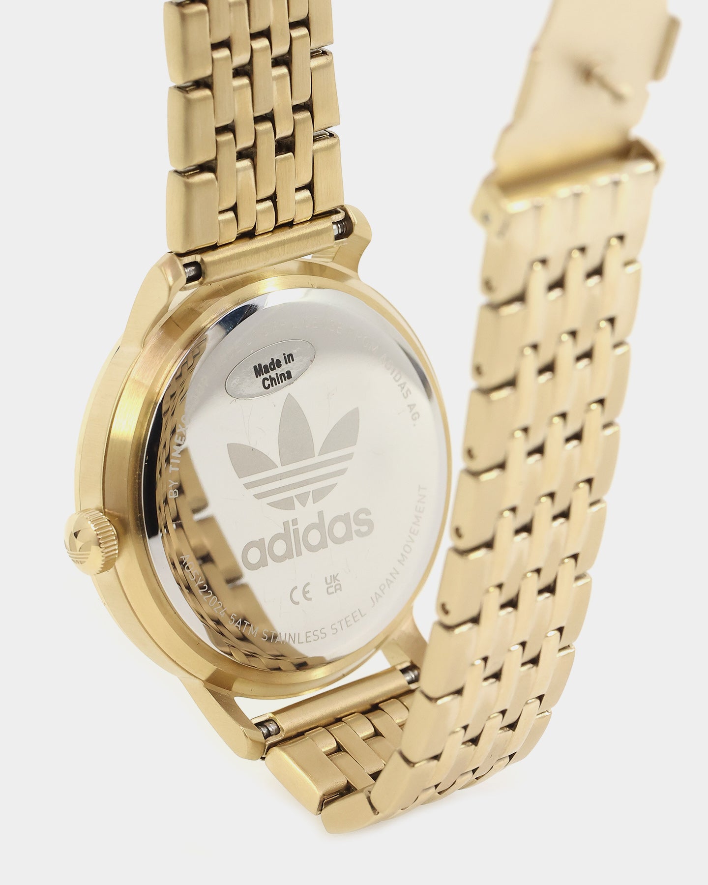 Adidas Code One 38mm Gold/Gold Watch - Stylish Unisex Sports Watch for Running, Gym & Everyday Wear