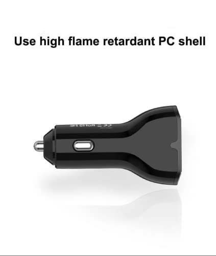 UrbanX 63W Fast USB C Truck Car Charger PD3.0 & QC4.0 Dual Port Adapter - Super Fast Charging for OnePlus 7T Pro 5G McLaren, iPhone, Samsung - Includes 100W USB-C Cable - Perfect for Road Trips & Travel