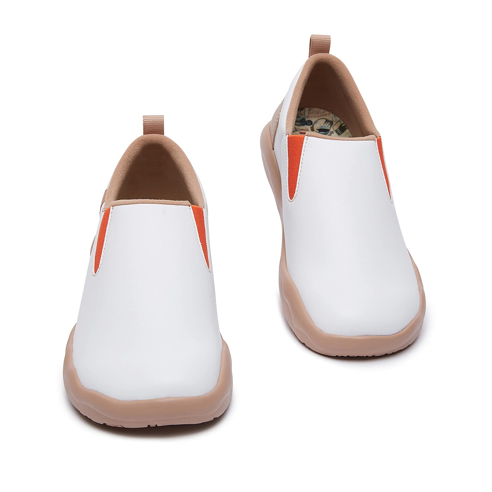 **UIN Women's Walking Shoes – Slip-On Casual Loafers, Lightweight Comfort Sneakers for Travel, Work & Everyday Wear – Toledo II Fashion Sneakers**