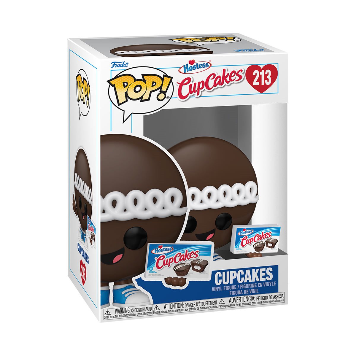 Hostess Cupcakes Funko Pop! Vinyl Figure #213 - Collectible Foodie Toy for Cupcake Lovers, Office Decor & Gift Idea