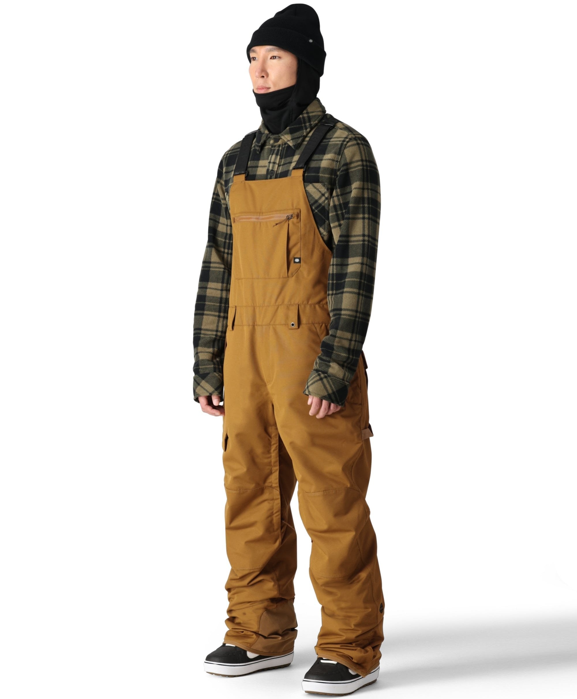 686 Men's Hot Lap Insulated Snow Bib Pants 2025 - Waterproof & Warm Winter Skiing, Snowboarding & Outdoor Activities Gear