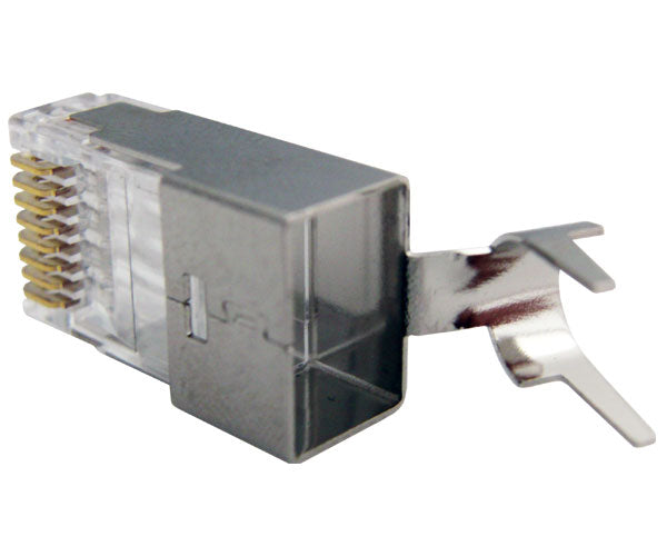 Premium CAT6A/CAT7 Shielded RJ45 Ethernet Connector - Under 8mm OD for High-Speed Networking, Gaming & Data Centers