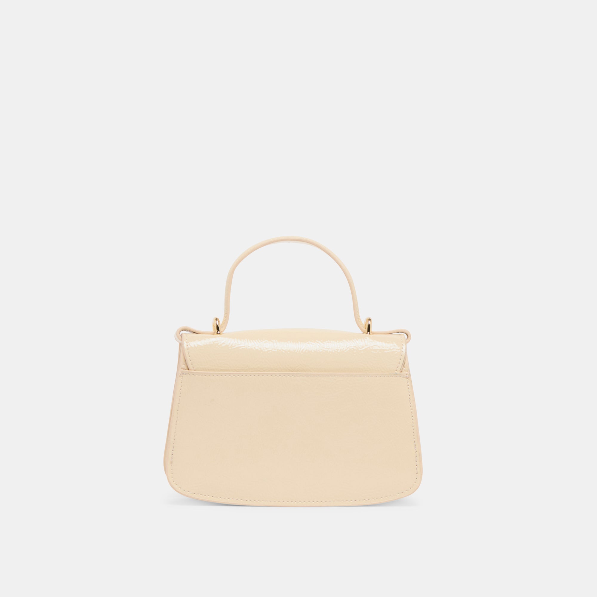 LUCIA Crossbody Bag in Creme Crackled Stella Leather - Stylish & Durable Handbag for Women, Perfect for Work, Travel & Everyday Use
