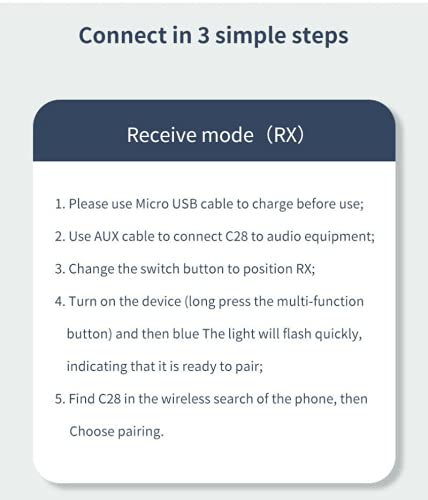 UrbanX Bluetooth 5.0 Adapter - Wireless Audio for TV, PC & Car