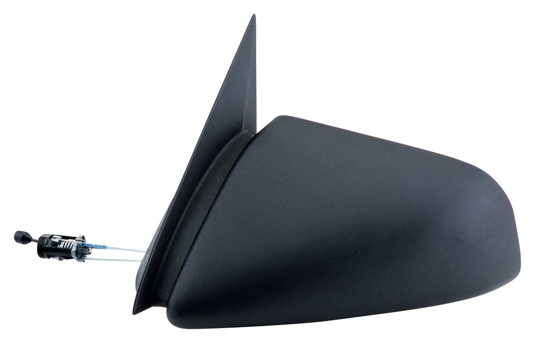 Fit System Driver Side Mirror for Dodge Shadow Plymouth Sundance Duster - Black Non-Foldaway Manual Remote Replacement - Perfect for Daily Commuting & Road Trips