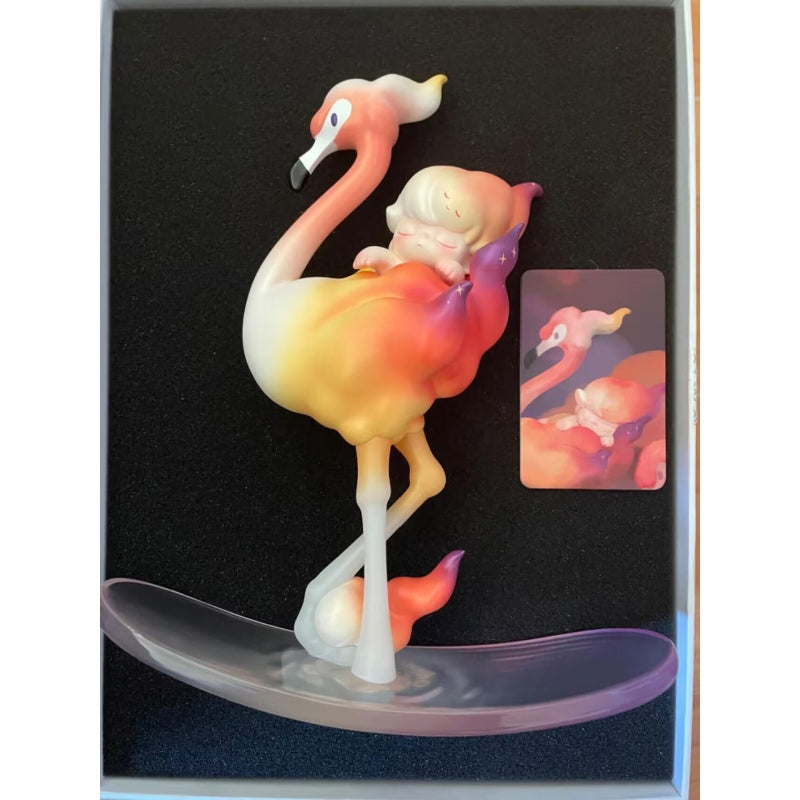DIMOO Flamingo Sway Sway Limited Edition Collectible Figure - Perfect for Anime Fans, Home Decor & Gift Giving