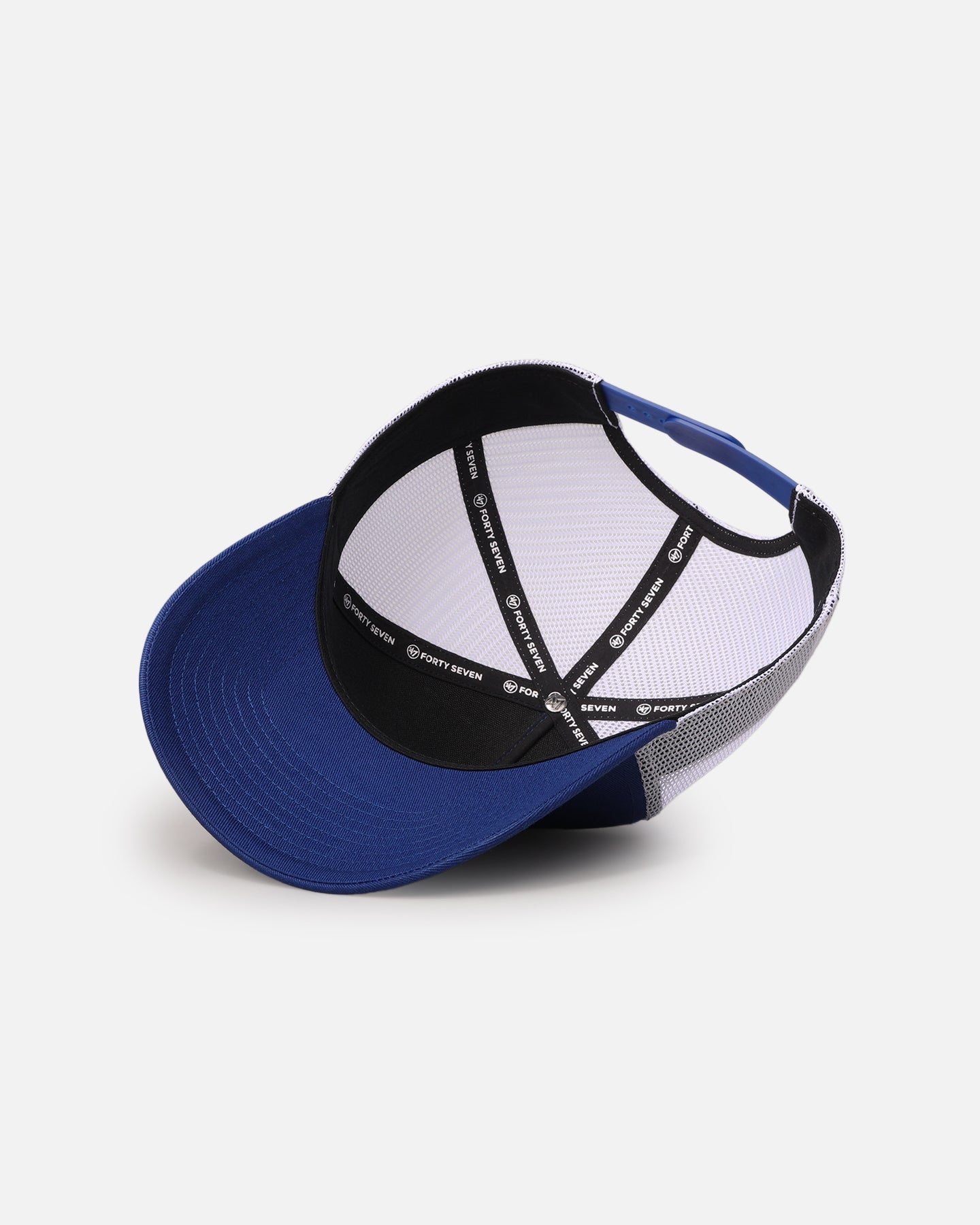 47 Brand Talladega Superspeedway 47 Offside DT Trucker Snapback Hat - Royal/White Adjustable Baseball Cap for NASCAR Fans, Racing Enthusiasts & Casual Wear