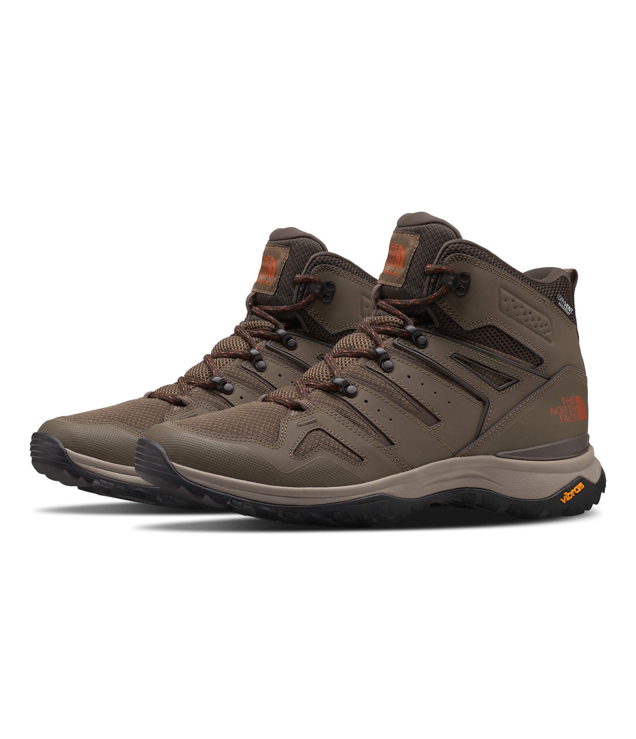 THE NORTH FACE Men's Hedgehog Fastpack II Mid Waterproof Hiking Boots - Lightweight Trekking Shoes for Outdoor Adventures, Trail Running & Mountain Climbing
