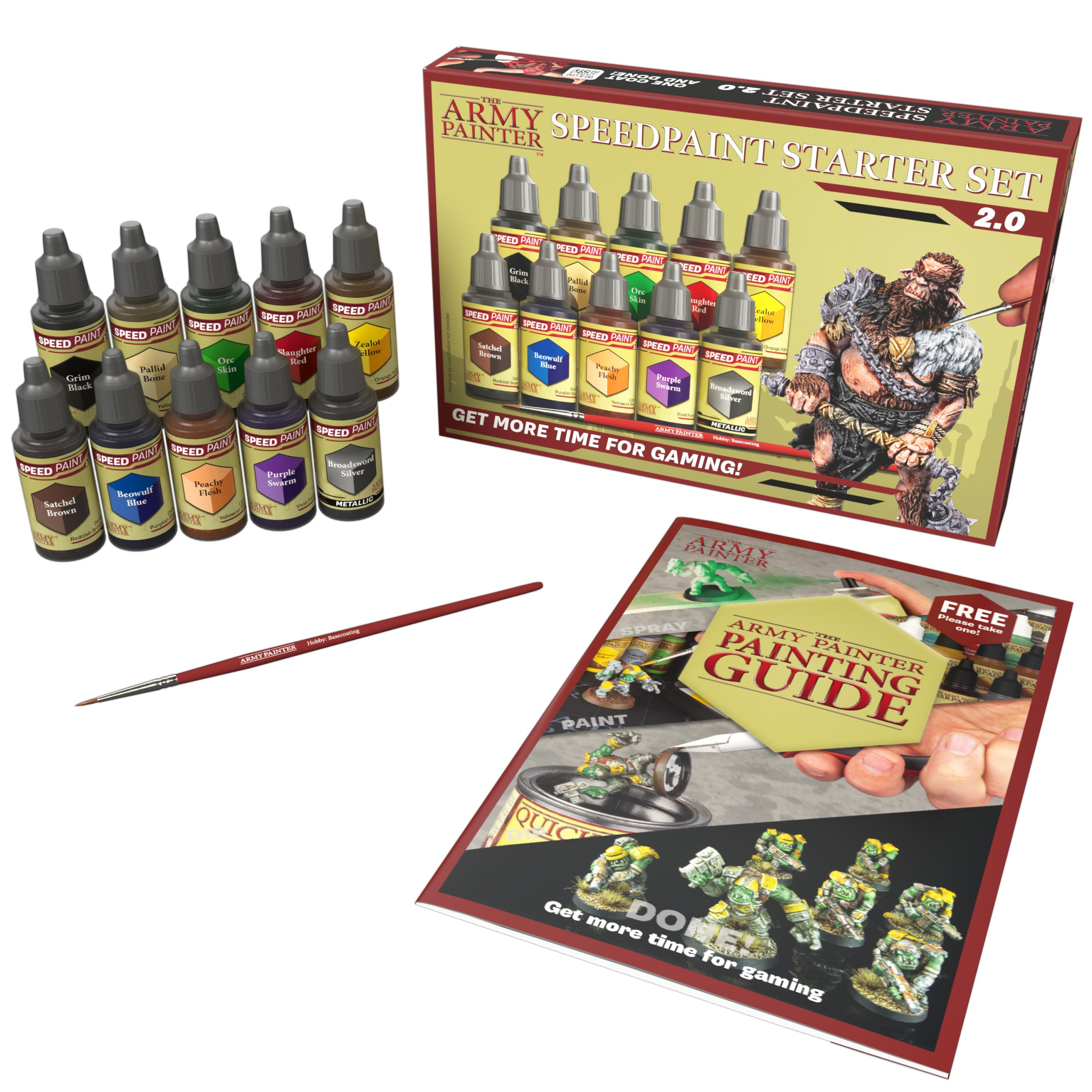 Speedpaint Starter Set 2.0 - 18 Vibrant Colors for Miniature Painting & Tabletop Gaming - Perfect for Warhammer, D&D, and Model Kits