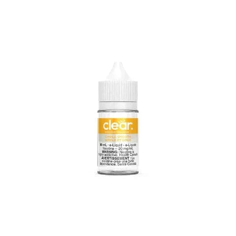 Simple Smooth Salt Nic E-Liquid - 30mL Clear Nicotine Salts for Refillable Vape Pods - Perfect for Discreet & Smooth Vaping On-The-Go