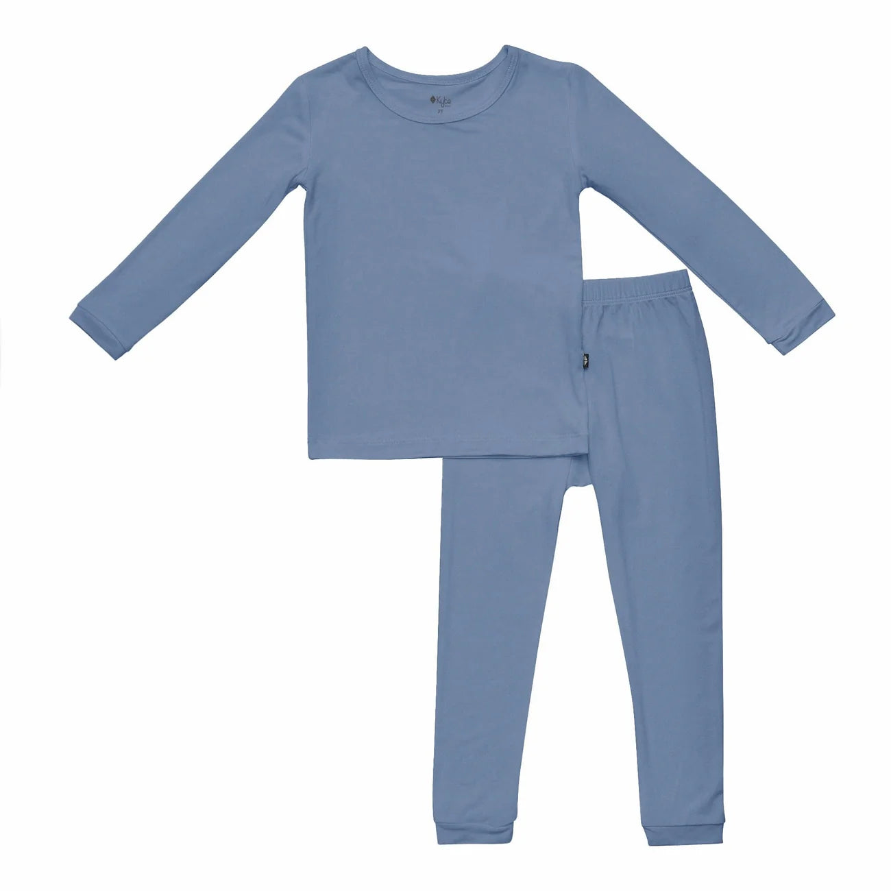 Soft & Cozy Toddler Pajama Set - 100% Cotton Slate Blue Sleepwear for Boys & Girls | Perfect for Bedtime, Lounging & Family Matching Pajamas