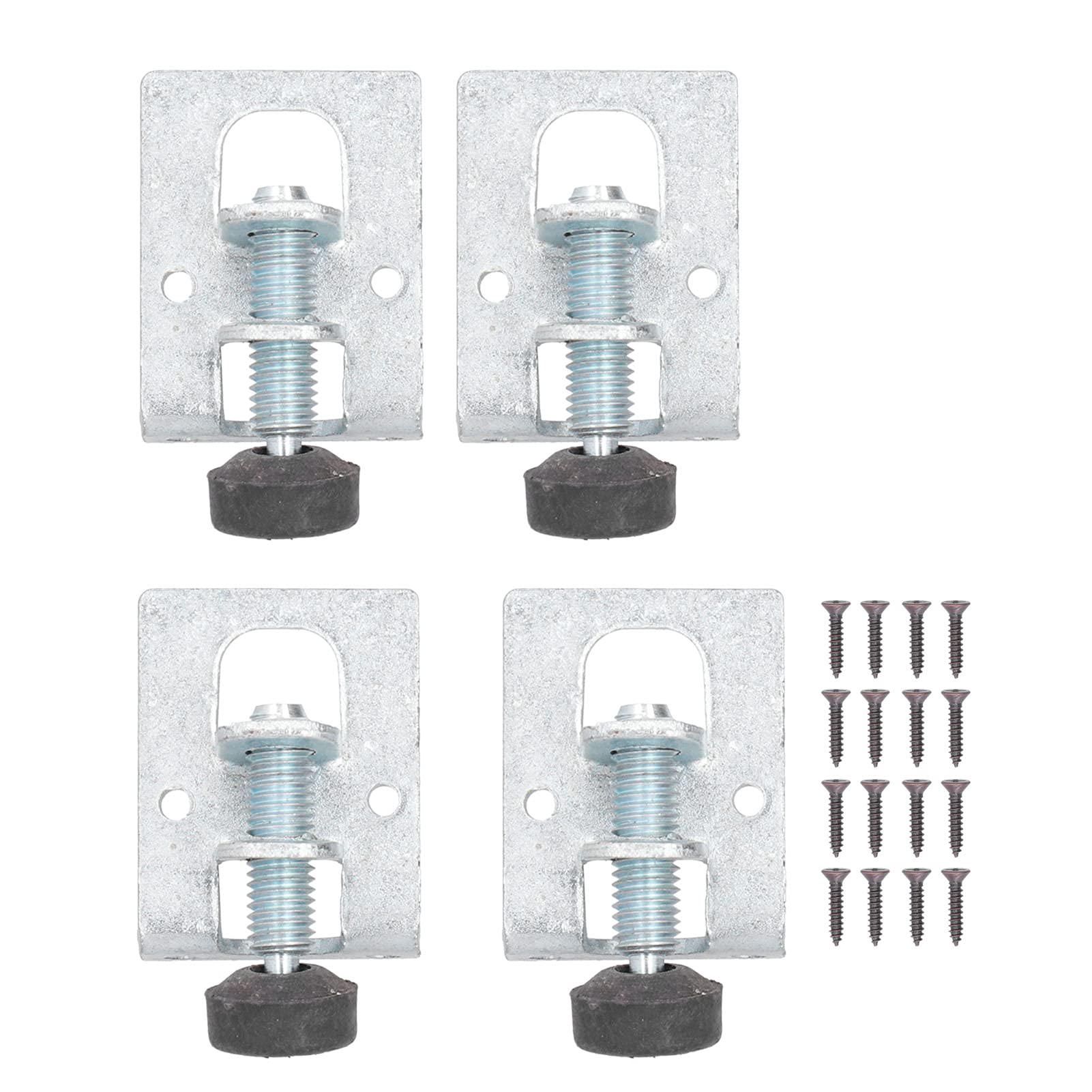 Heavy Duty Adjustable Leveling Feet with Screw - Stable & Durable Furniture Levelers for Cabinets, Wardrobes, Tables & Shelves - Perfect for Uneven Floors & Home Office Setup