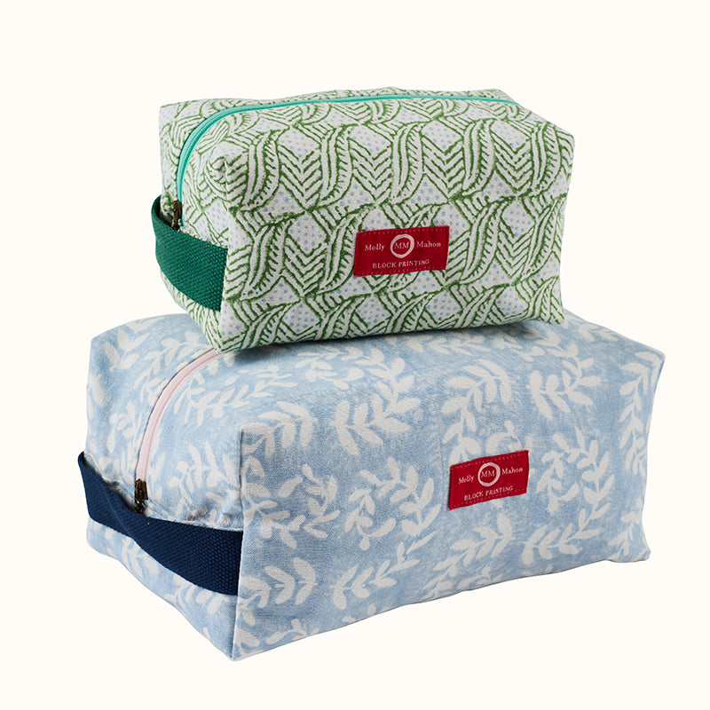 Ashdown Cool Blue Travel Wash Bag - Waterproof & Lightweight Toiletry Organizer for Camping, Gym, and Business Trips
