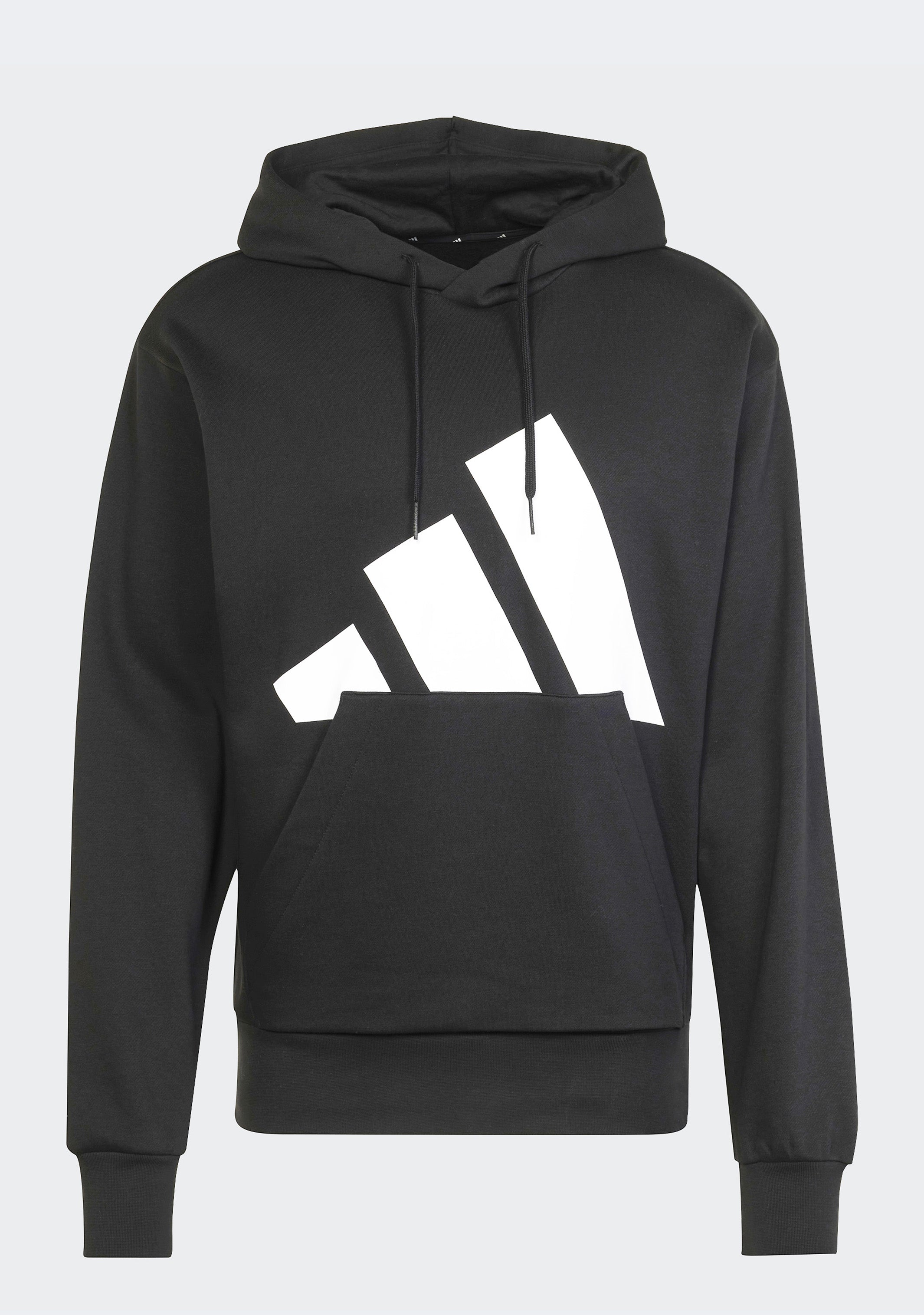 Adidas Men's Essentials Fleece Big Logo Hoodie - Comfortable Pullover Sweatshirt for Casual Wear, Gym & Street Style | Warm Winter Clothing for Men