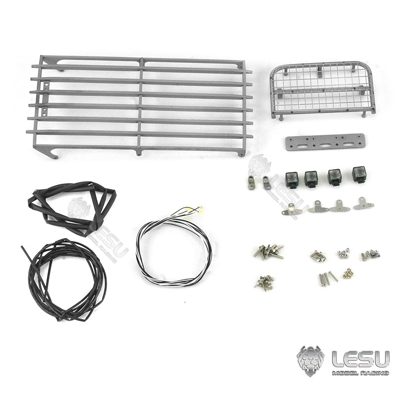 1/14 Scale LESU PC360 Metal Hydraulic RC Excavator with Painted Bucket, Trailer, Scarifier, Compactor & Crusher - 3-Section Arm for Construction Simulation & Professional RC Hobbyists