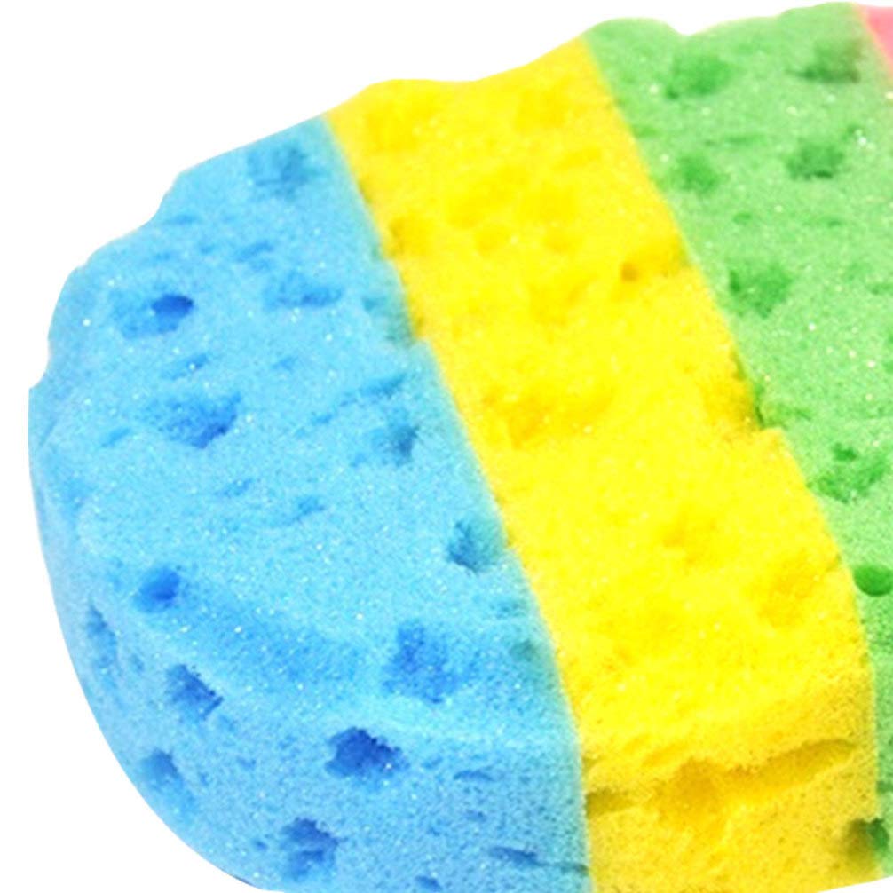 **Lurrose Soft Oval Seaweed Bath Sponges (2-Pack) - Exfoliating Body Scrubber for Shower, Sensitive Skin & Kombu Spa Experience**    *(Perfect for Gentle Exfoliation, Deep Cleansing & Relaxing Bath Time)*