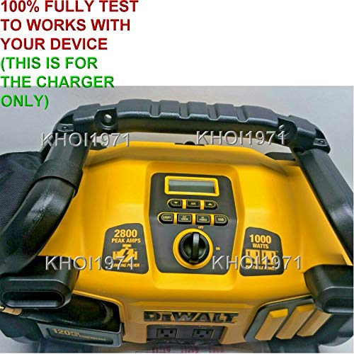 Original AC Wall Charger Power Adapter for DEWALT DXAEPS2 2800 Peak Amp Professional Power Station & Car Battery Jump Starter - Replacement Charger (Not by DEWALT) - Perfect for Home, Garage & Emergency Vehicle Use